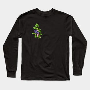 Blueberries Long Sleeve T-Shirt